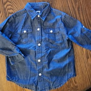 Janie and Jack 2t long sleeve button-down shirt